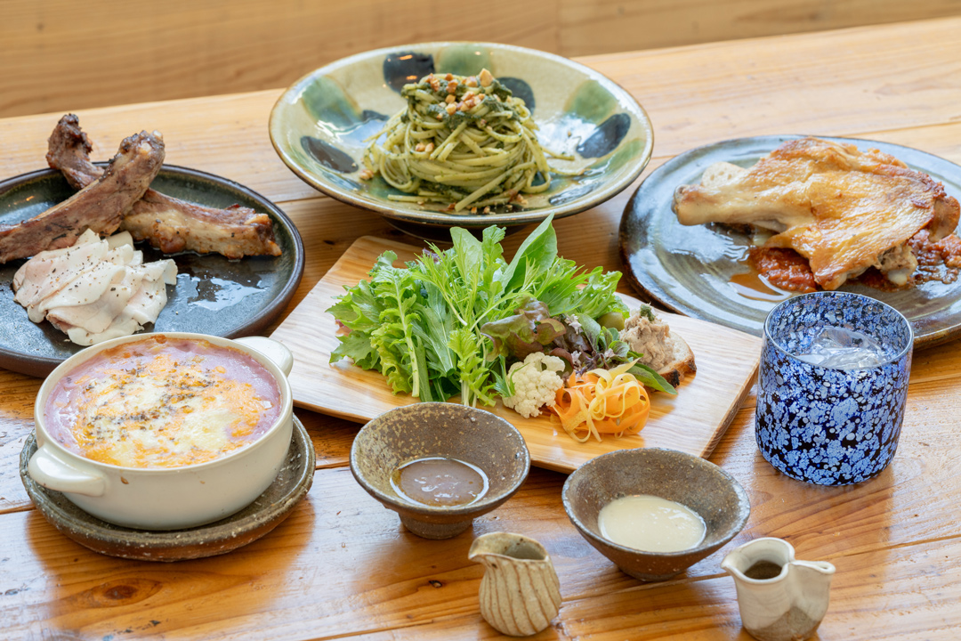 島の素材を楽しむShabumasa Cafe